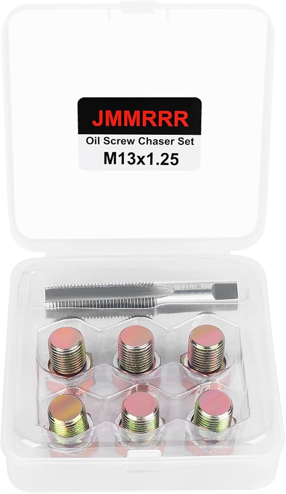 Oil Drain Plug Tap Thread Repair M13x1.25MM Oil Pan Screws Rethread