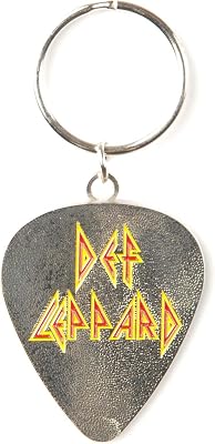 Def Leppard Silver Logo Pick