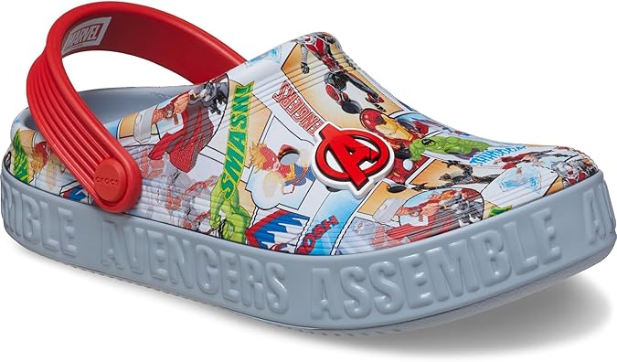 Crocs Unisex-Child Avengers Off Court Clogs (Little Kid/Big Kid)