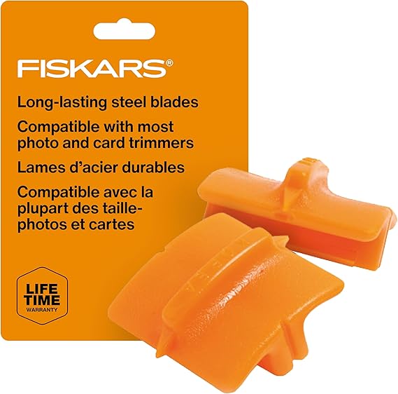 Fiskars Paper Cutter Replacement Blades, Style G, 2-Pack