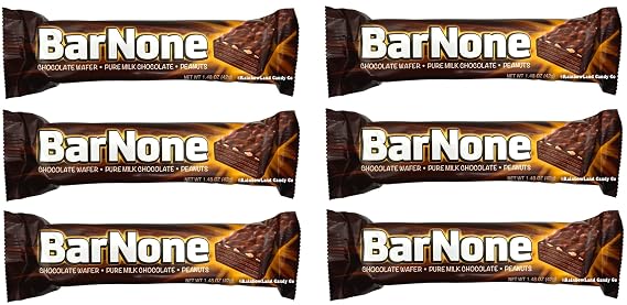 Iconic Candy "Bar None" Chocolate Bar (6pk)
