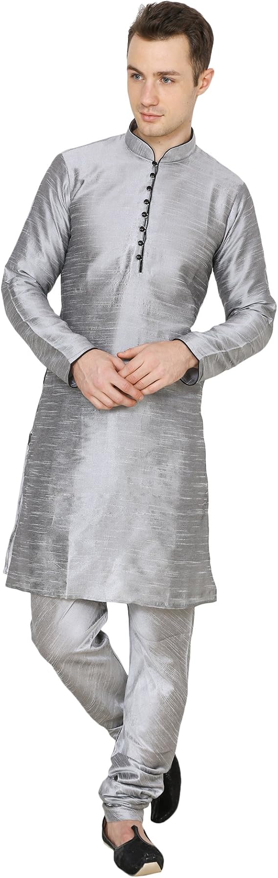 Royal Kurta Men's Silk Kurta & Pyjama Set