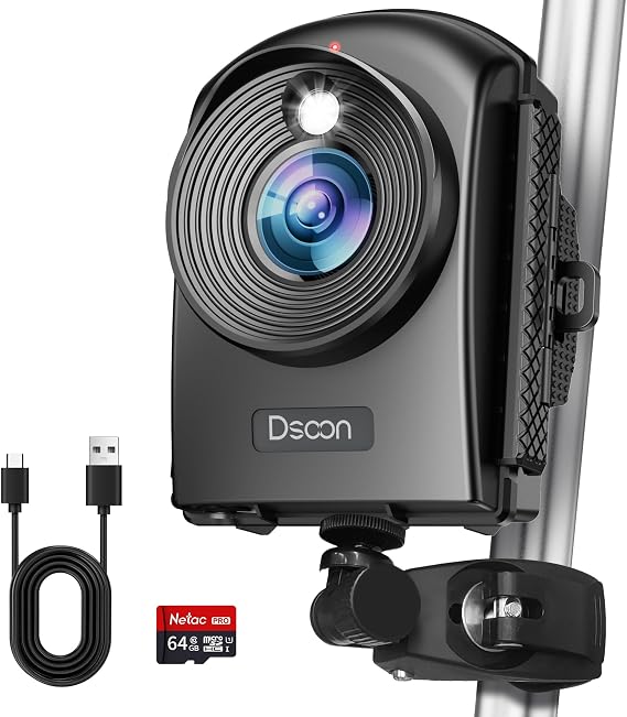 Dsoon Time Lapse Camera,1080p FHD Outdoor Construction Timelapse Camera, IP66 Waterproof,110 Wide Angle,Extral Standby for Capture Building & Courtyard Progress, Climate, Garden (64GB TF Card)
