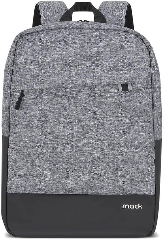 Mack Unicity Eco MCE-1104 Eco Friendly Laptop Bag, Macbook Backpack, Backpack Compatible with MacBook Air/Pro, Men's Women's Computer Bag, Grey