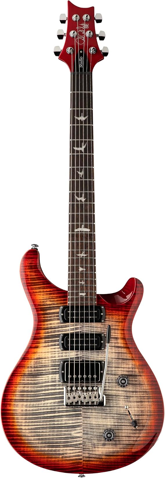 PRS SE Studio, Charcoal Cherry Burst with Gigbag