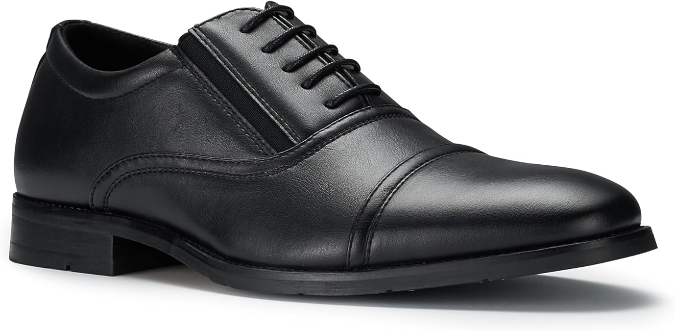 Ferro Aldo Men's Classic Cap Toe Oxford Dress Shoe Collection | Perfect for Formal, Business, and Wedding Attire