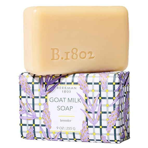 Beekman 1802 Goat Milk Soap, Lavender, 9 oz