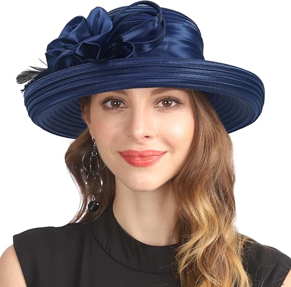 Women Derby Church Hat Tea Party Wedding Bucket Hats