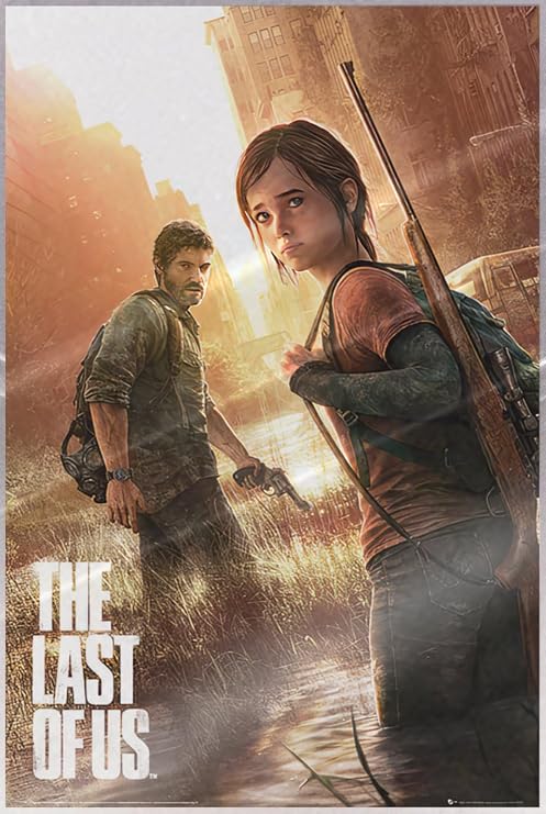The Last of Us - Gaming Poster (Game Cover - Regular Style - Key Art) (Size: 24" x 36") (Laminated Poster)