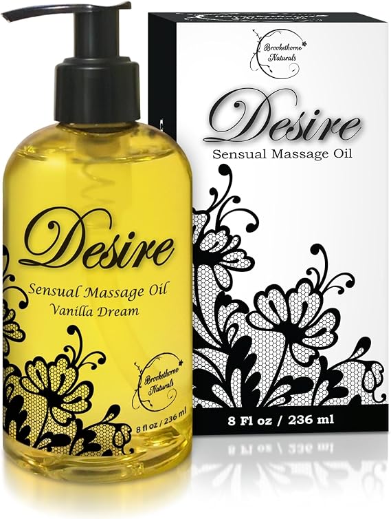 Desire Sensual Massage Oil for Date Night | Perfect for Couples 8oz