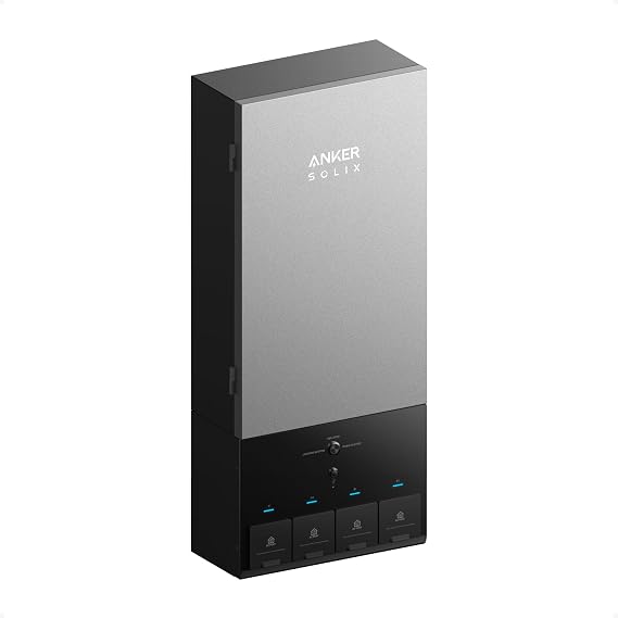 Anker SOLIX Power Dock, 200A Automatic Whole-Home Backup Transfer Switch for E10, 20ms Seamless Switchover, Reduce Up to 80% Bills, 12-Circuit Smart Prioritization, NEMA 3R