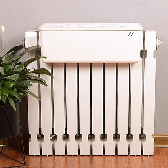 Humidifier Heater, Water Humidifier Silent and Natural Without Fog, Large Capacity Water Storage Water Evaporator for Radiator for Home Bedroom,48 * 8.5 * 16.3cm