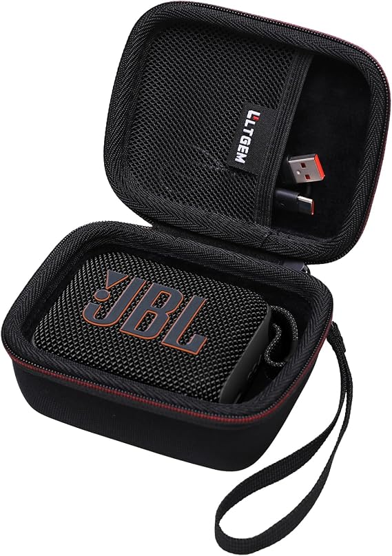 Case for JBL Go 4 /GO 5/Go 3 Ultra-Portable Waterproof Speaker Black