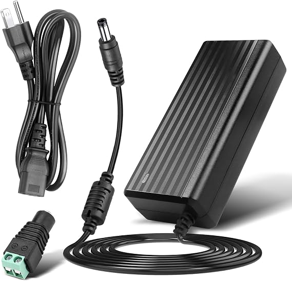 12V 5A Power Supply Adapter 60W AC DC 12V/5A LED Driver