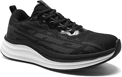 Womens Orthopedic Road Running Shoes: Comfortable Arch Supports Plantar Fasciitis Orthotic Athletic Sneakers, Casual Flat Feet High Arch Tennis Sport Walking Shoes for Foot Heel and Pain Relief