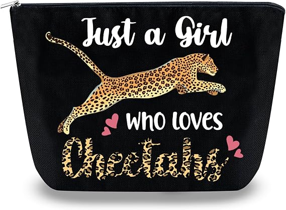 Cheetah Makeup Bag Cheetah Print Gifts for Women Girls