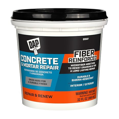DAP Concrete and Mortar Repair, Gray, 32 oz (7079834611)