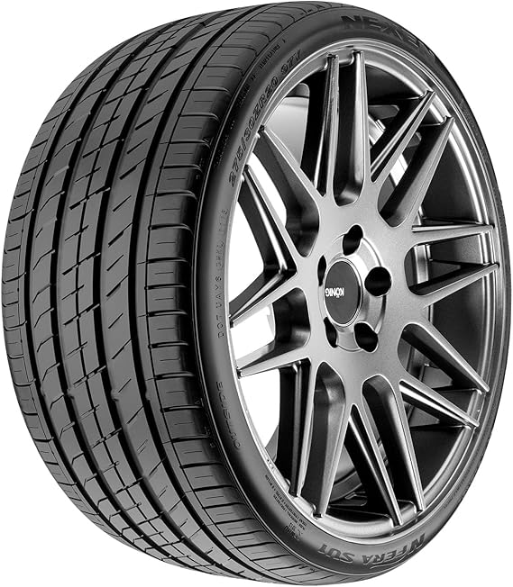 NEXEN NFera SU1 Performance Tire - 295/25R22 97Y | Passenger High Performance Summer Traction 97Y Rated Extra Load Radial Construction Black Sidewall Tire