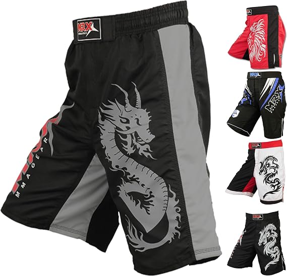 MRX MMA Training Shorts Cage Fighting Grappling Martial Arts Boxing Muay Thai Short.