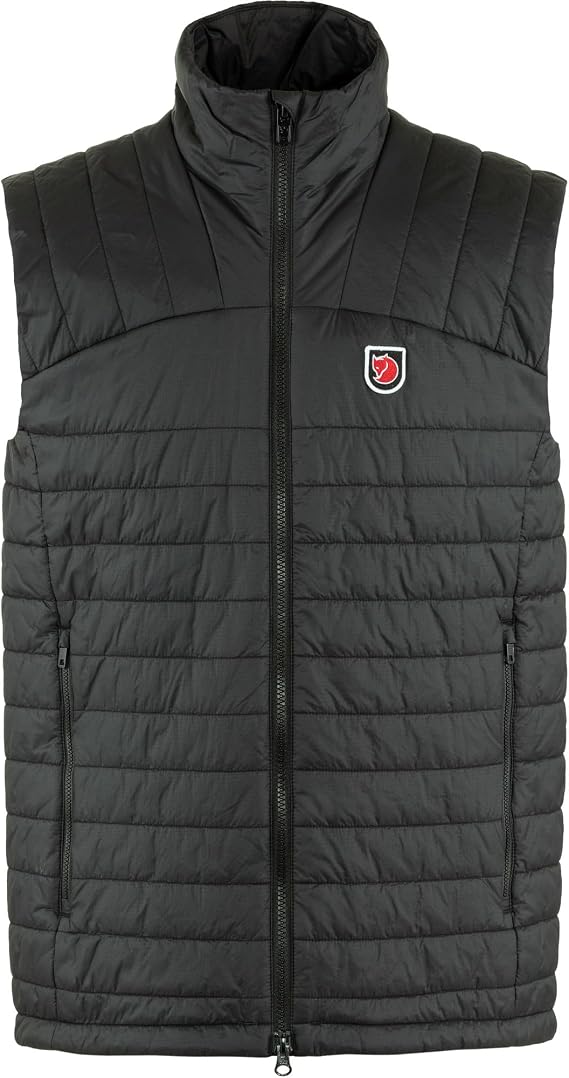 Fjallraven Expedition X-Latt Men's Vest - Water and Wind Resistant, Insulated, Lightweight, Packable - Hiking, Travel