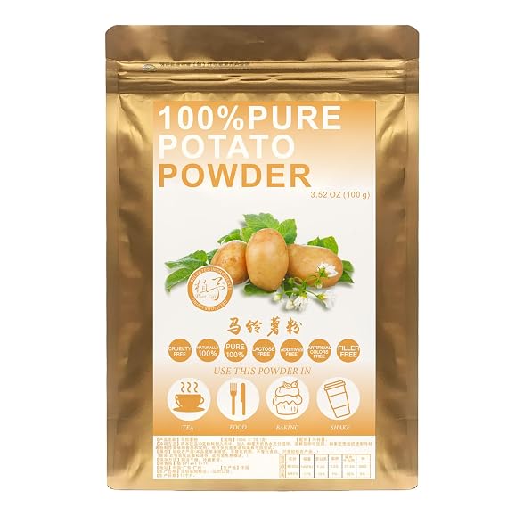 Plant Gift 100% Pure Potato Powder , For Sauces 100g/3.25oz