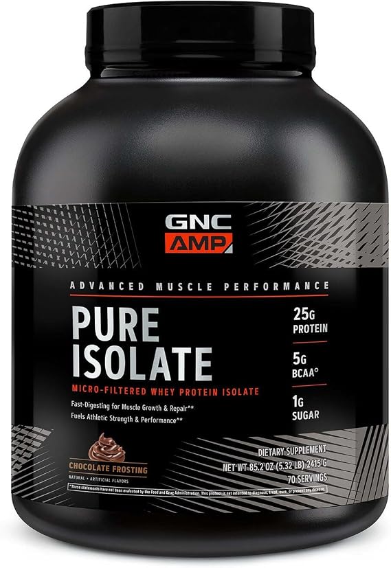 GNC Amp Pure Isolate Chocola Protein Tozu