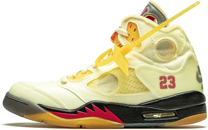 Jordan Air 5 Retro SP Mens Off-White - Sail DH8565 100 Size