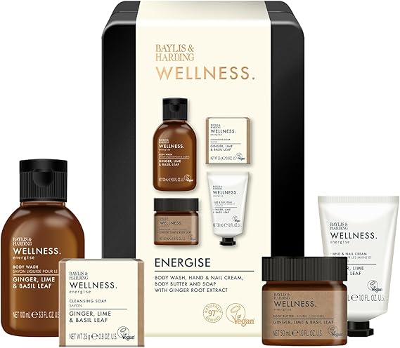 Baylis & Harding Luxury Wellness Tin Gift Set - Vegan Friendly (Pack of 1)