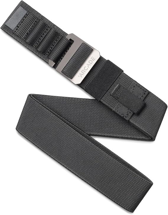 Arcade Hardware Alu Utility Belt, Stretch Webbing