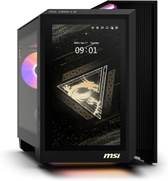 [2025] MSI MEG Vision X AI 2NVZ9-045US Pro Extreme (Intel Core Ultra 9 285K, 192GB DDR5 RAM, 8TB Gen4 NVMe SSD + 2TB HDD, NVIDIA GeForce RTX 5090, Windows 11 Pro) Gaming Desktop PC