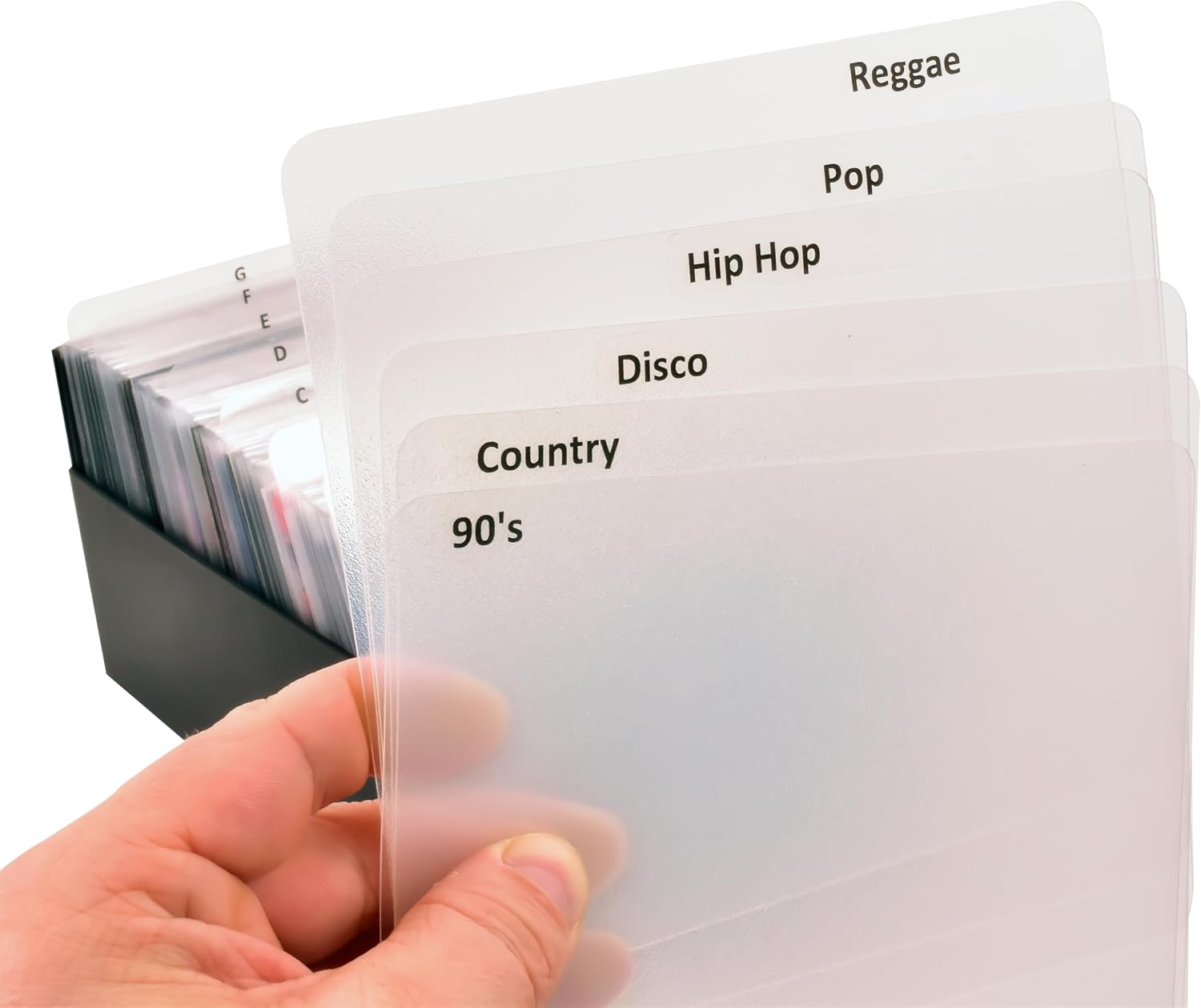 by Tarifold CD Identification Dividers, 24 CD Dividers with 88 Transparent Labels 76 Pre-Printed, 12 Blank, 700 Micron Polypropylene, Made in Denmark 10273