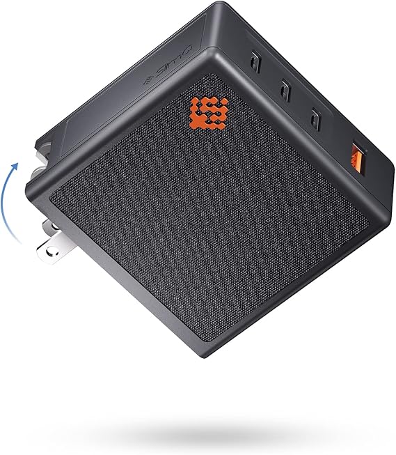 SlimQ 100W USB-C Charger, 4-Port, 3C1A, PD 3.0, No-Reset, No-Throttle
