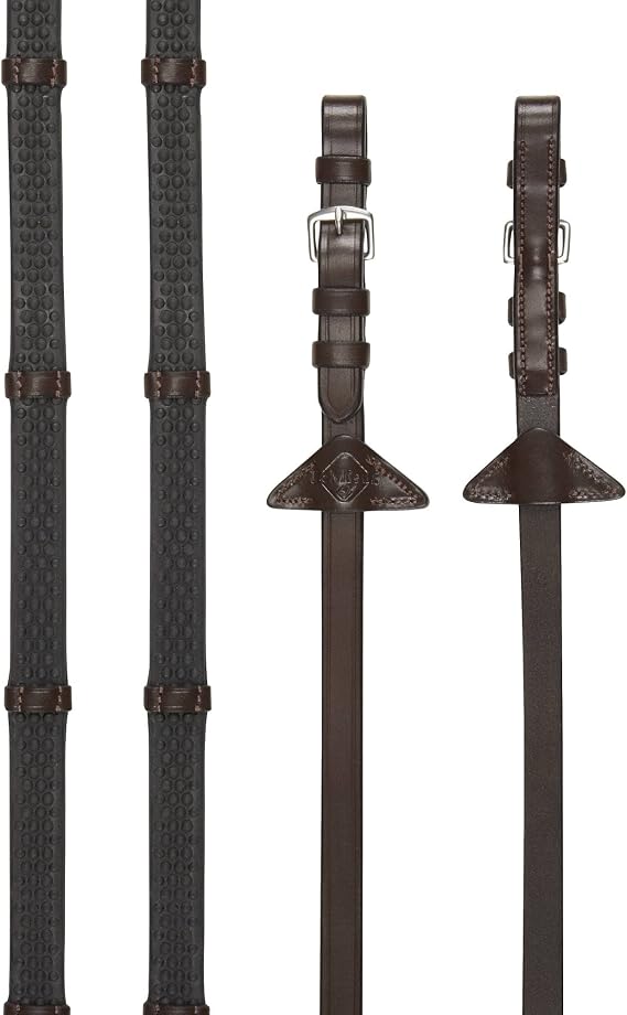 LeMieux Soft Rubber Reins with Stoppers