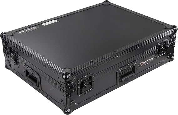 Odyssey FZGSPRIME4BL Black Label Denon Prime 4 Flight Case with Glide Platform