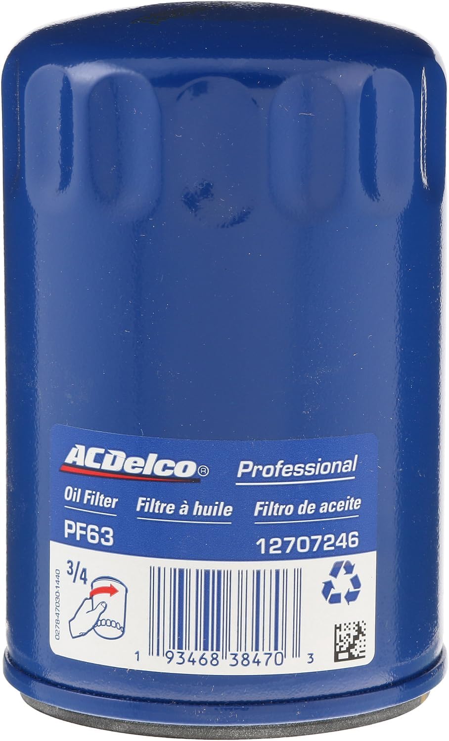 ACDelco GM Original Equipment PF63F Durapack Engine Oil Filter Pack of 12