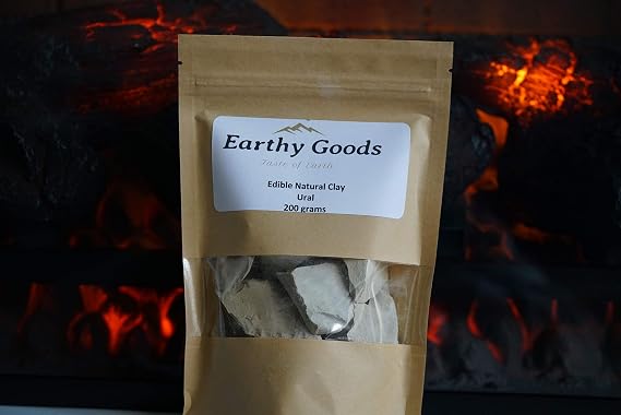 Edible Natural Clay"Ural" 200 grams
