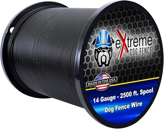 14 Gauge 2500 Foot Continuous Spool of eXtreme Dog Fence Brand Electric In-Ground Dog Fence Wire