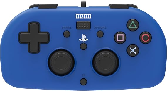 SONYライセンス商品ワイヤードコントローラーライト for PS4 ブルーPS4対応