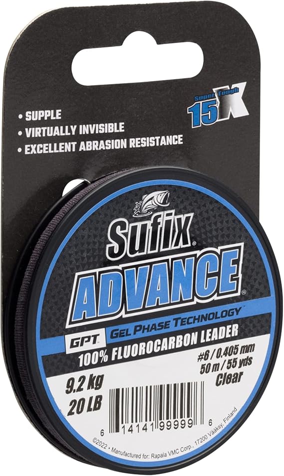 Sufix Advance GPT Clear Fluorocarbon Olta Misinası 100 mt