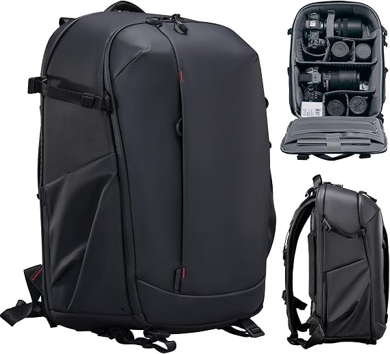 ULANZI 22L Camera Backpack Professional Bag, Water-Resistant Camera Case