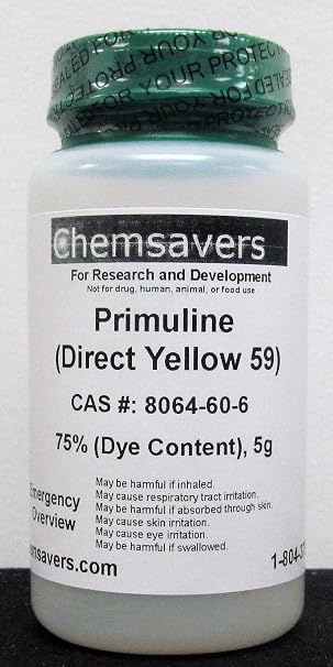 Primuline (Direct Yellow 59), 75% (Dye Content), 5g