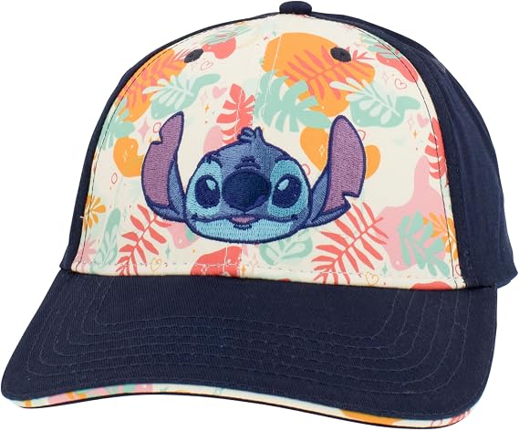 Lilo & Stitch Tropical Florals Baseball Cap Multi
