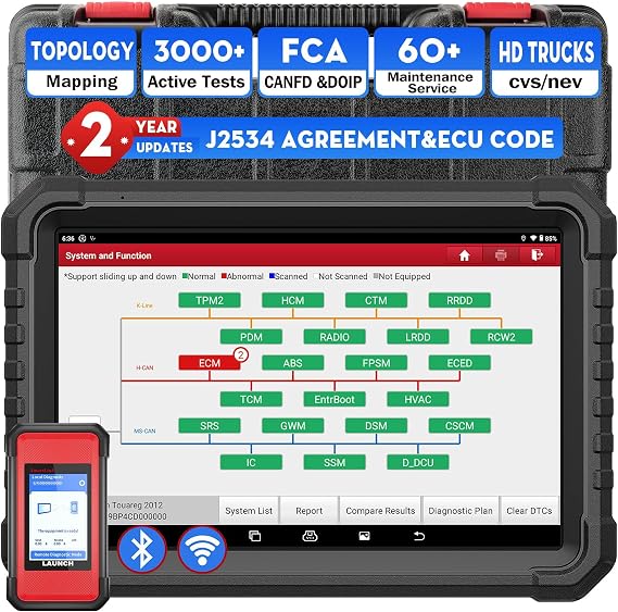 LAUNCH X431 PRO3S+ Elite SmartlinkC 2.0 2026 Bidirectional Scan Tool J2534