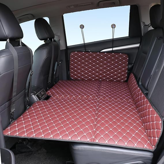 Non-Inflatable Truck Back Seat Bed Mattress, Portable Car Beds for Large Trucks, Double-Sided Folding Travel Bed for F150/RAM Trucks/Toyota/Nissan