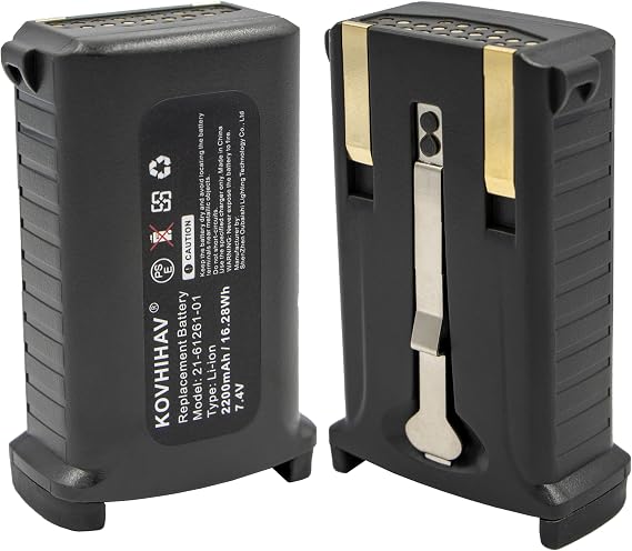 Replacement Battery for Symbol MC9000 MC909X-K MC9090-K MC909 MC9060-K Series 82-111734-01 21-65587-03 2200mAh