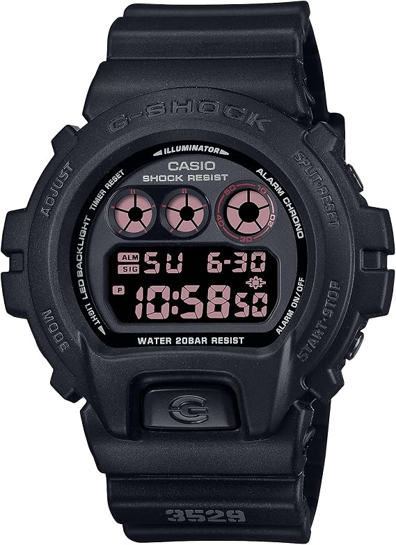 Casio DW-6900UMS-1DR Kol Saati, G-Shock, Digital, Siyah, Erkek