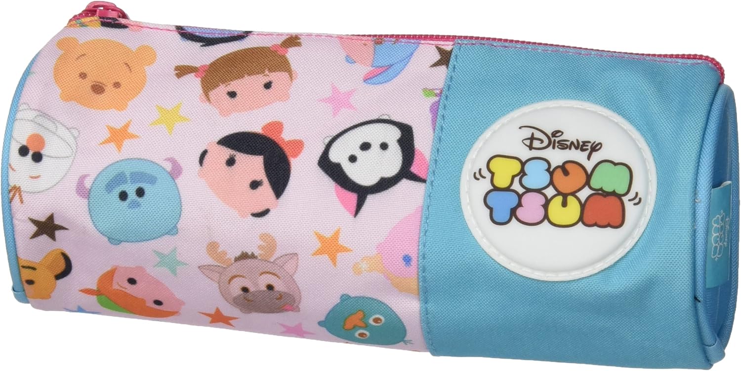 Tsum Tsum Pencil Case Round 20 x 7 centimetres