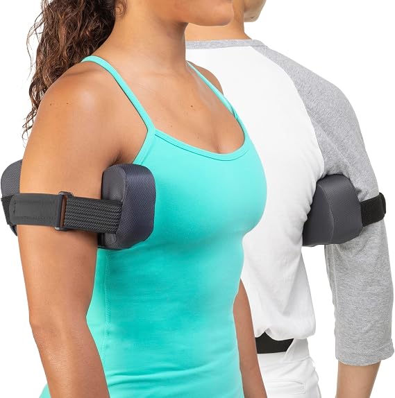 OPTP PRO Shoulder Support, Gray Rotator Cuff Pain Recovery Sling, Size L/XL
