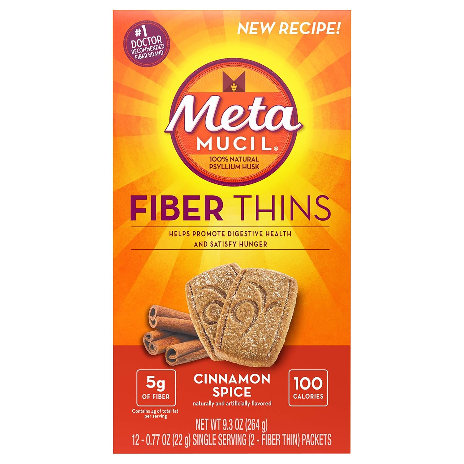 Fiber Thins 12 Count Pack of 2