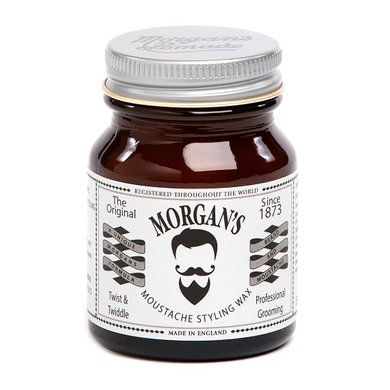 Morgan Moustache Styling Wax, 1 Pound